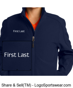 EFSC Kids' Warmup Jacket with with Personalized Name Design Zoom